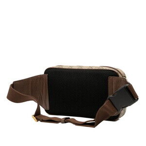 Gucci waist bag Beige Tan Supreme Crossbody leather Ophidia Body GG Belt brown